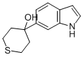 4-(1H-INDOL-6-YL)-TETRAHYDRO-2H-THIOPYRAN-4-OL CAS#: 885273-18-7