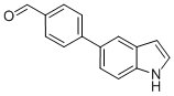 4-(1H-Indol-5-yl)benzaldehyde CAS#: 893736-21-5