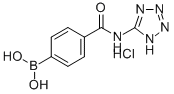 4-(1H-TETRAZOL-5-YL-CARBAMOYL)BENZENEBORONIC ACID, HCL CAS#: 850568-31-9