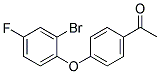 4'-(2-BROMO-4-FLUOROPHENOXY)ACETOPHENONE CAS#: 845866-51-5