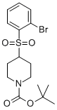 4-(2-BROMO-BENZENESULFONYL)-PIPERIDINE-1-CARBOXYLIC ACID TERT-BUTYL ESTER CAS#: 887591-20-0