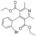 4-(2-BroMophenyl)-2,6-diMethyl-3,5-pyridinedicarboxylic Acid Diethyl Ester CAS#: 861927-02-8