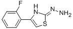 4-(2-FLUOROPHENYL)-2(3H)-THIAZOLONE HYDRAZONE CAS#: 886495-23-4