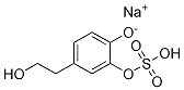 4-(2-Hydroxyethyl)-1,2-benzenediol 2-(Hydrogen Sulfate) SodiuM CAS#: 844639-92-5