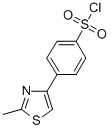 4-(2-METHYL-1,3-THIAZOL-4-YL)BENZENESULFONYL CHLORIDE CAS#: 852180-73-5
