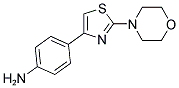 4-(2-MORPHOLIN-4-YL-THIAZOL-4-YL)-PHENYLAMINE CAS#: 883545-59-3