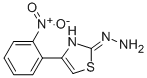 4-(2-NITROPHENYL)-2(3H)-THIAZOLONE HYDRAZONE CAS#: 886495-36-9