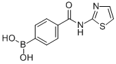 4-(2-THIAZOLYL)AMINOCARBONYLPHENYLBORONIC ACID CAS#: 850568-26-2
