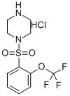 4-(2-TRIFLUOROMETHOXY-BENZENESULFONYL)-PIPERAZINE HYDROCHLORIDE CAS#: 864759-57-9