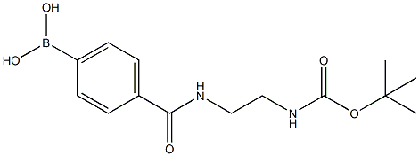 4-(2-(t-Butoxycarbonylamino)ethylcarbamoyl)phenylboronic acid CAS#: 860626-05-7