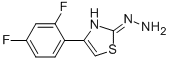 4-(2,4-DIFLUOROPHENYL)-2(3H)-THIAZOLONE HYDRAZONE CAS#: 886495-09-6