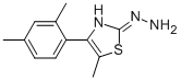 4-(2,4-DIMETHYLPHENYL)-5-METHYL-2(3H)-THIAZOLONE HYDRAZONE CAS#: 886494-49-1