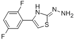 4-(2,5-DIFLUOROPHENYL)-2(3H)-THIAZOLONE HYDRAZONE CAS#: 886495-07-4