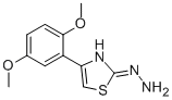4-(2,5-DIMETHOXYPHENYL)-2(3H)-THIAZOLONE HYDRAZONE CAS#: 886494-87-7