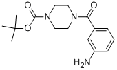 4-(3-AMINO-BENZOYL)-PIPERAZINE-1-CARBOXYLIC ACID TERT-BUTYL ESTER CAS#: 883554-97-0