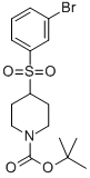 4-(3-BROMO-BENZENESULFONYL)-PIPERIDINE-1-CARBOXYLIC ACID TERT-BUTYL ESTER CAS#: 887591-23-3