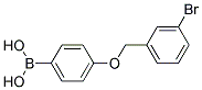 4-(3'-BROMOBENZYLOXY)PHENYLBORONIC ACID CAS#: 871126-12-4