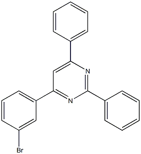 4-(3-Bromophenyl)-2,6-diphenylpyrimidine CAS#: 864377-28-6