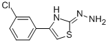 4-(3-CHLOROPHENYL)-2(3H)-THIAZOLONE HYDRAZONE CAS#: 886495-17-6