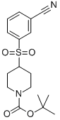 4-(3-CYANO-BENZENESULFONYL)-PIPERIDINE-1-CARBOXYLIC ACID TERT-BUTYL ESTER CAS#: 887589-99-3