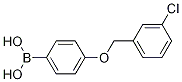 4-(3-ChlorophenylMethoxy)phenylboronic acid CAS#: 871125-96-1