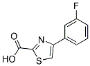 4-(3-FLUORO-PHENYL)-THIAZOLE-2-CARBOXYLIC ACID CAS#: 886367-31-3