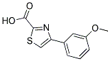 4-(3-METHOXY-PHENYL)-THIAZOLE-2-CARBOXYLIC ACID CAS#: 886367-33-5