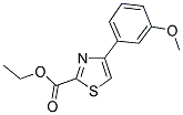 4-(3-METHOXY-PHENYL)-THIAZOLE-2-CARBOXYLIC ACID ETHYL ESTER CAS#: 886366-81-0