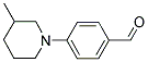 4-(3-METHYL-PIPERIDIN-1-YL)-BENZALDEHYDE CAS#: 869943-29-3