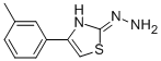 4-(3-METHYLPHENYL)-2(3H)-THIAZOLONE HYDRAZONE CAS#: 886494-97-9