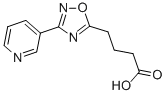 4-(3-PYRIDIN-3-YL-1,2,4-OXADIAZOL-5-YL)BUTANOIC ACID CAS#: 878437-11-7