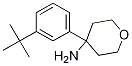 4-(3-TERT-BUTYLPHENYL)TETRAHYDRO-2H-PYRAN-4-AMINE CAS#: 861857-61-6