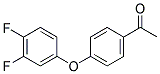 4'-(3,4-DIFLUOROPHENOXY)ACETOPHENONE CAS#: 845866-50-4