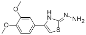 4-(3,4-DIMETHOXYPHENYL)-2(3H)-THIAZOLONE HYDRAZONE CAS#: 886495-47-2