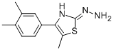 4-(3,4-DIMETHYLPHENYL)-5-METHYL-2(3H)-THIAZOLONE HYDRAZONE CAS#: 886494-51-5