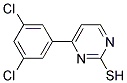 4-(3,5-DICHLORO-PHENYL)-PYRIMIDINE-2-THIOL CAS#: 832739-73-8