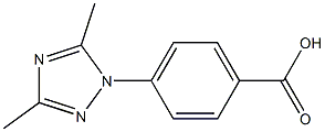 4-(3,5-DiMethyl-1H-1,2,4-triazol-1-yl)benzoic acid CAS#: 858003-28-8