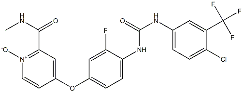 4-(4-(3-(4-chloro-3-(trifluoroMethyl)phenyl)ureido)-3-fluorophenoxy)-2-(MethylcarbaMoyl)pyridine 1-oxide CAS#: 835621-11-9