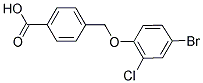 4-(4-BROMO-2-CHLORO-PHENOXYMETHYL)-BENZOIC ACID CAS#: 832738-07-5
