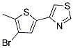 4-(4-BROMO-5-METHYL-2-THIENYL)-1,3-THIAZOLE CAS#: 881040-57-9