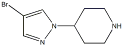4-(4-Bromo-pyrazol-1-yl)-piperidine CAS#: 877399-60-5