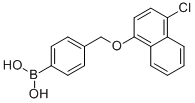 4-((4'-CHLORO-1-NAPHTHYLOXY)METHYL)PHEN& CAS#: 870778-84-0