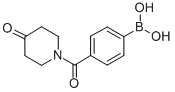 4-(4-OXOPIPERIDINE-1-CARBONYL)PHENYLBORONIC ACID CAS#: 850568-23-9