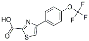 4-(4-TRIFLUOROMETHOXY-PHENYL)-THIAZOLE-2-CARBOXYLIC ACID CAS#: 886367-05-1