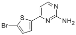 4-(5-BROMO-2-THIENYL)-2-PYRIMIDINAMINE CAS#: 855308-66-6