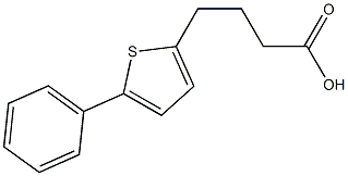 4-(5-Phenylthiophen-2-yl)butanoic acid CAS#: 853921-26-3