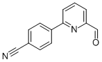 4-(6-FORMYLPYRIDIN-2-YL)BENZONITRILE, 9& CAS#: 834884-79-6