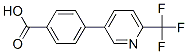4-(6-(Trifluoromethyl)pyridin-3-yl)benzoic acid CAS#: 845826-95-1
