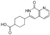 4-(8-Hydroxy-1,7-naphthyridin-6-yl)cyclohexanecarboxylic acid CAS#: 880466-45-5