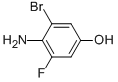 4-AMINO-3-BROMO-5-FLUOROPHENOL CAS#: 847872-11-1
